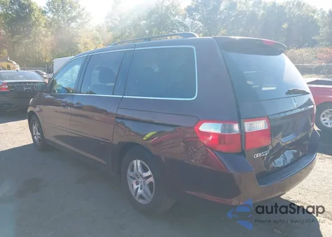 2007 Honda Odyssey Ex from USA, damaged, VIN 5FNRL384X7B084640